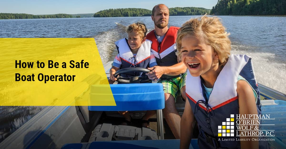 Boat Safety 101: Use life jackets, operate boats sober